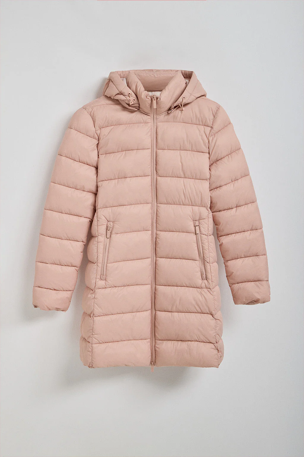 Pale-pink ultralight coat Suzette with Rigby Go patch - Image 6