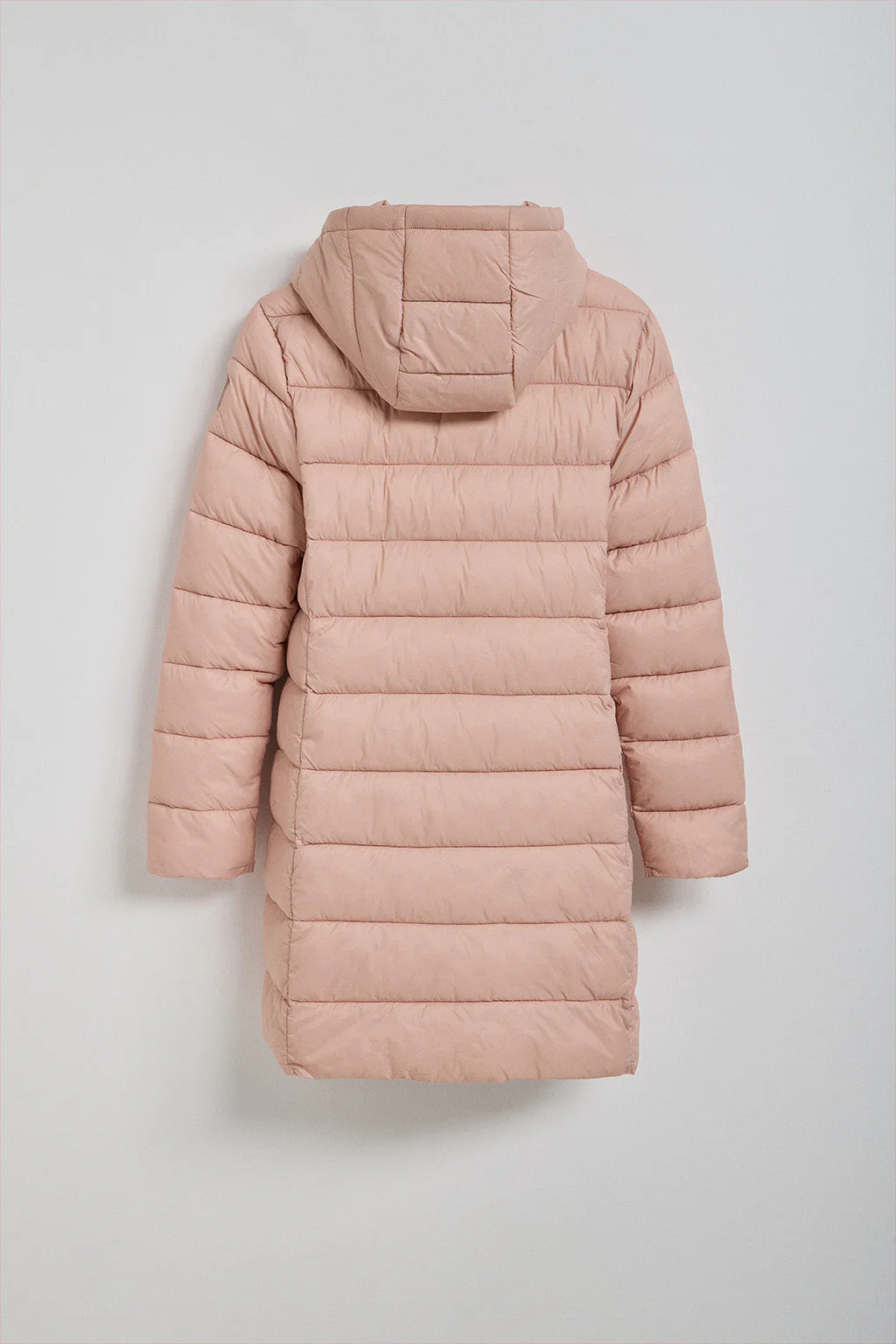 Pale-pink ultralight coat Suzette with Rigby Go patch - Image 9