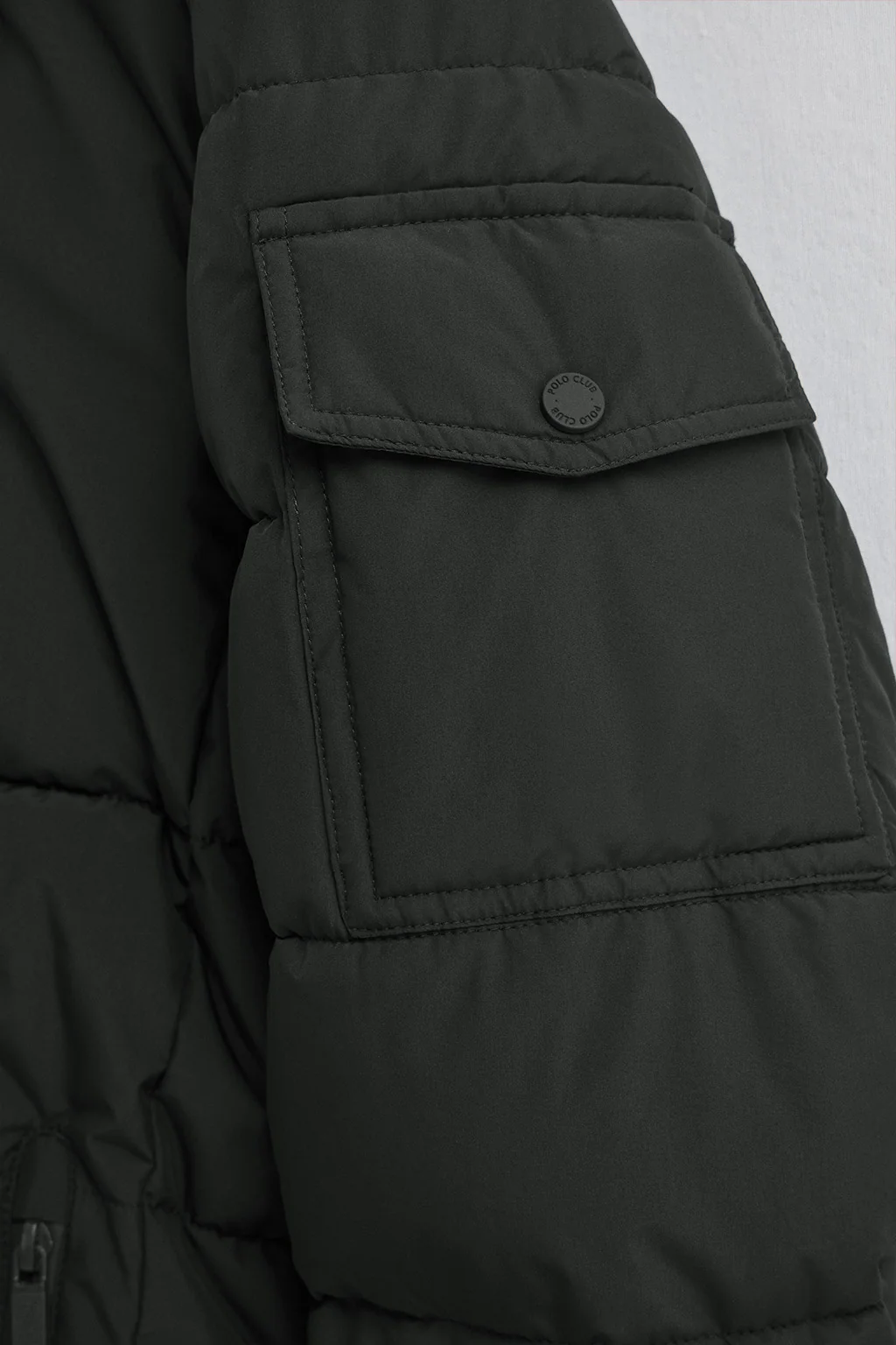 Black jacket Val Thorens with Polo Club logo - Image 11
