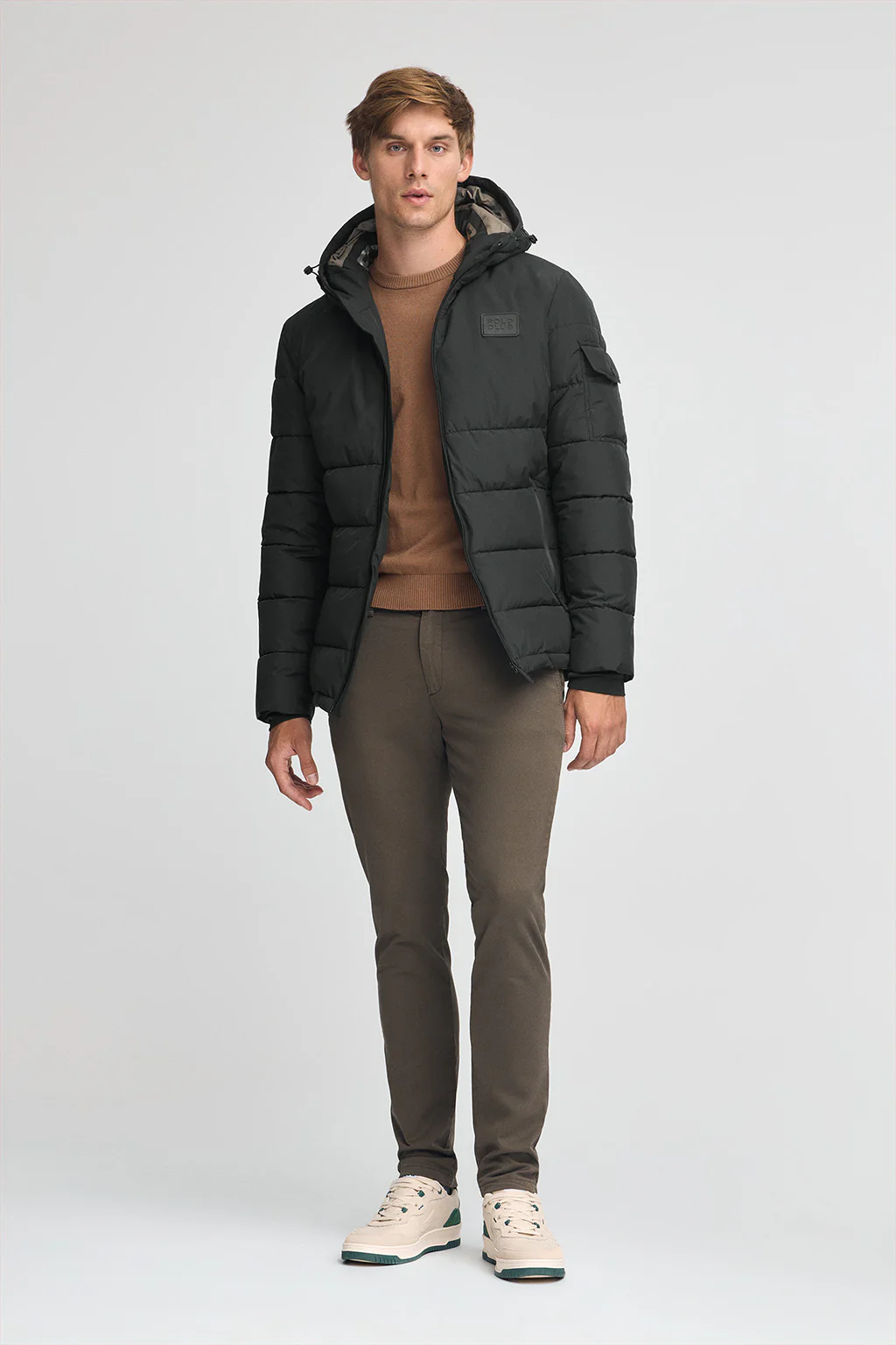 Black jacket Val Thorens with Polo Club logo - Image 4