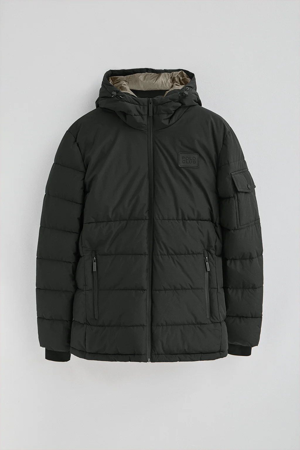 Black jacket Val Thorens with Polo Club logo - Image 7
