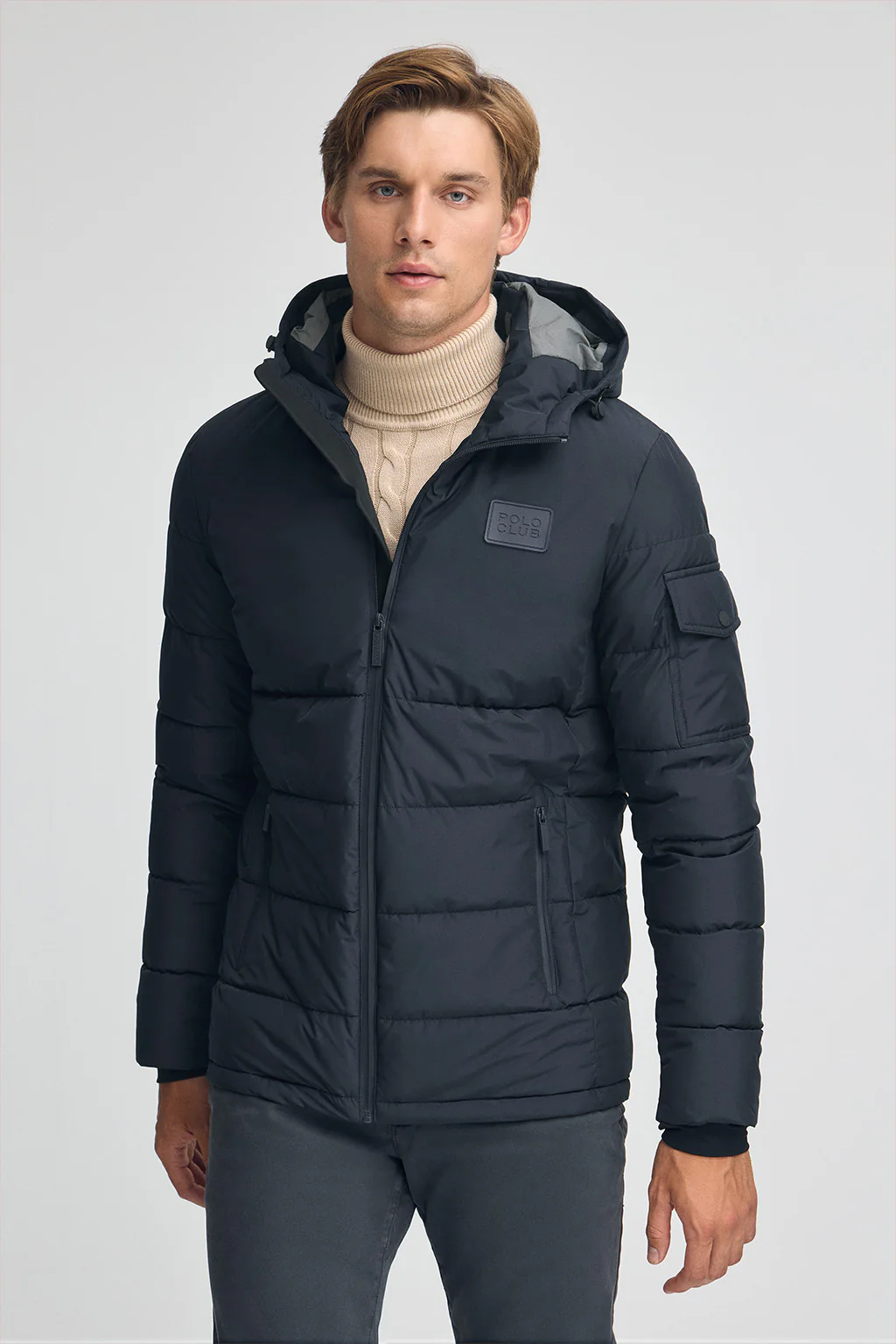 Navy-blue jacket Val Thorens with Polo Club logo - Image 2