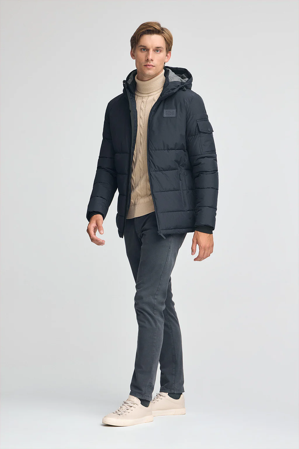 Navy-blue jacket Val Thorens with Polo Club logo - Image 4