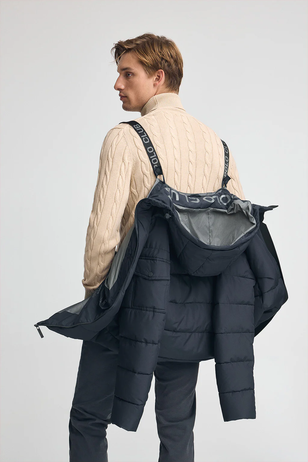 Navy-blue jacket Val Thorens with Polo Club logo - Image 5