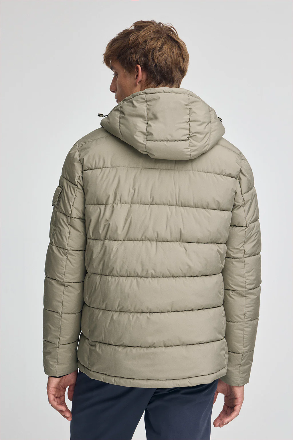 Stone-grey jacket Val Thorens with Polo Club logo - Image 6