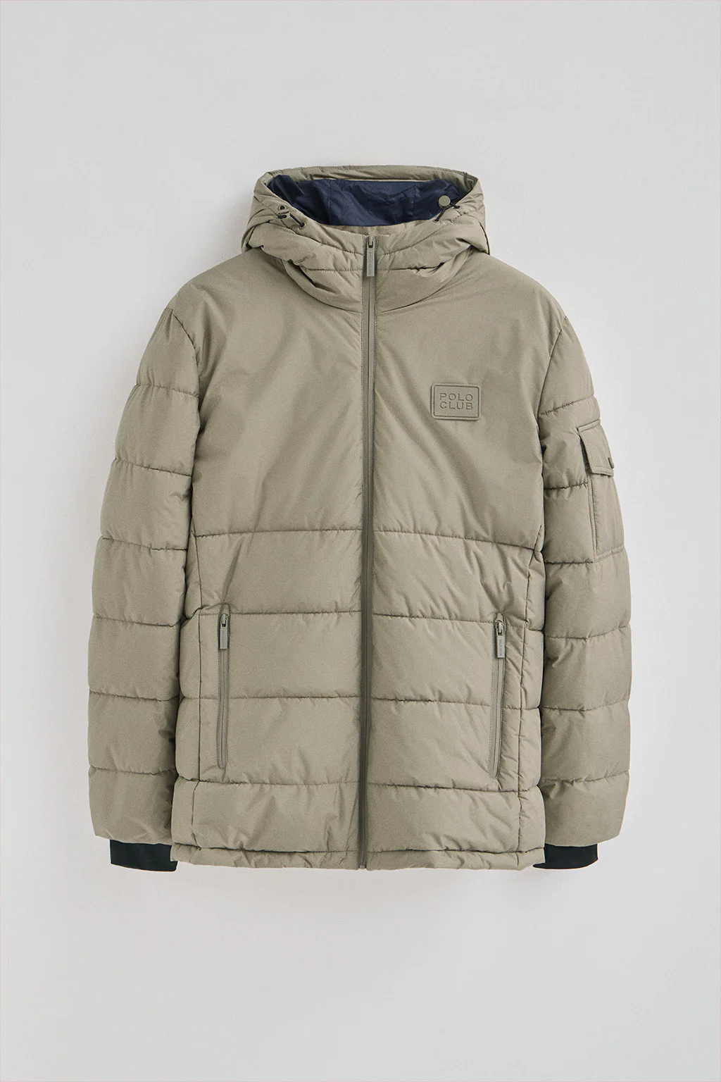 Stone-grey jacket Val Thorens with Polo Club logo - Image 7
