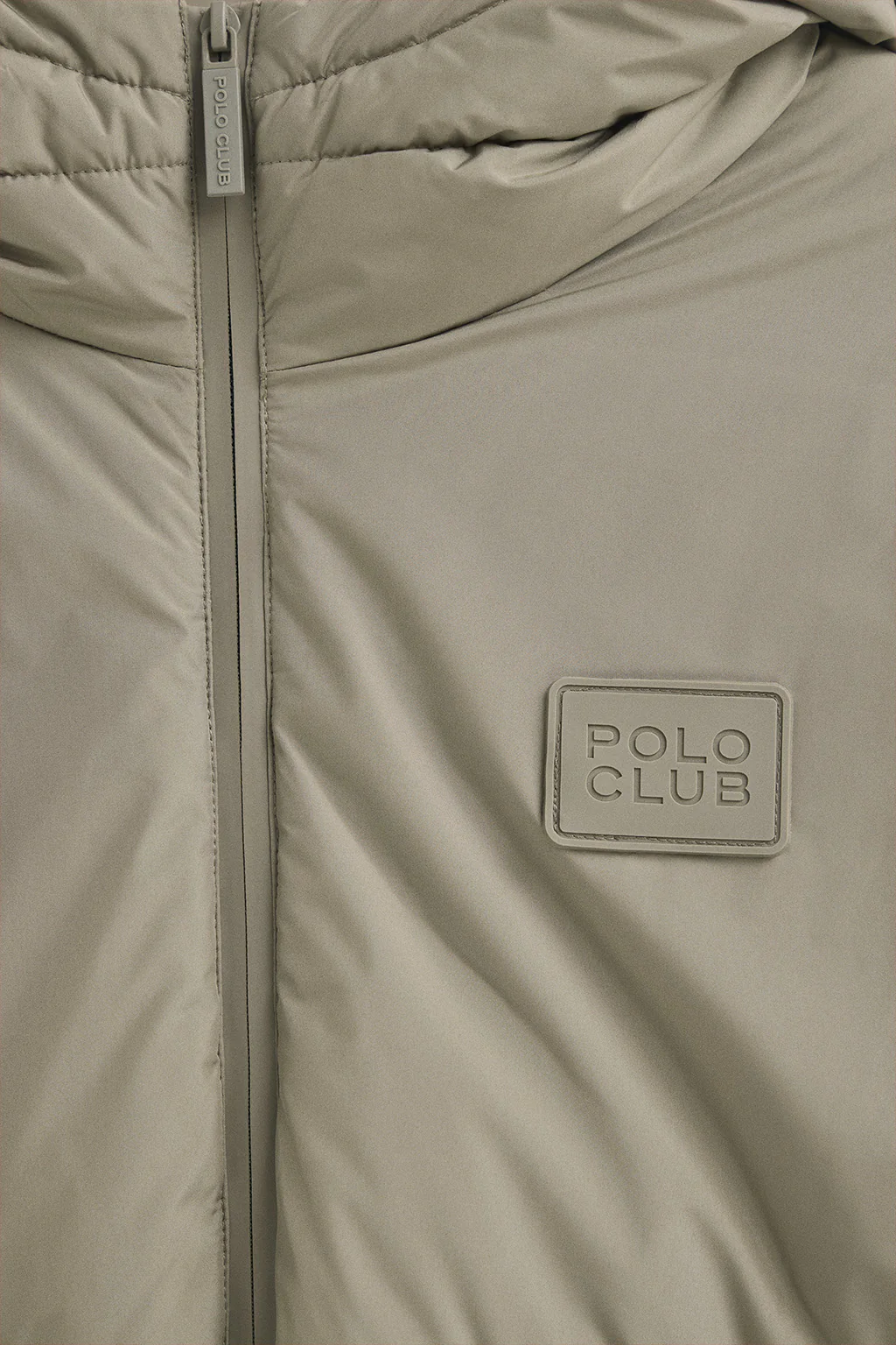Stone-grey jacket Val Thorens with Polo Club logo - Image 8