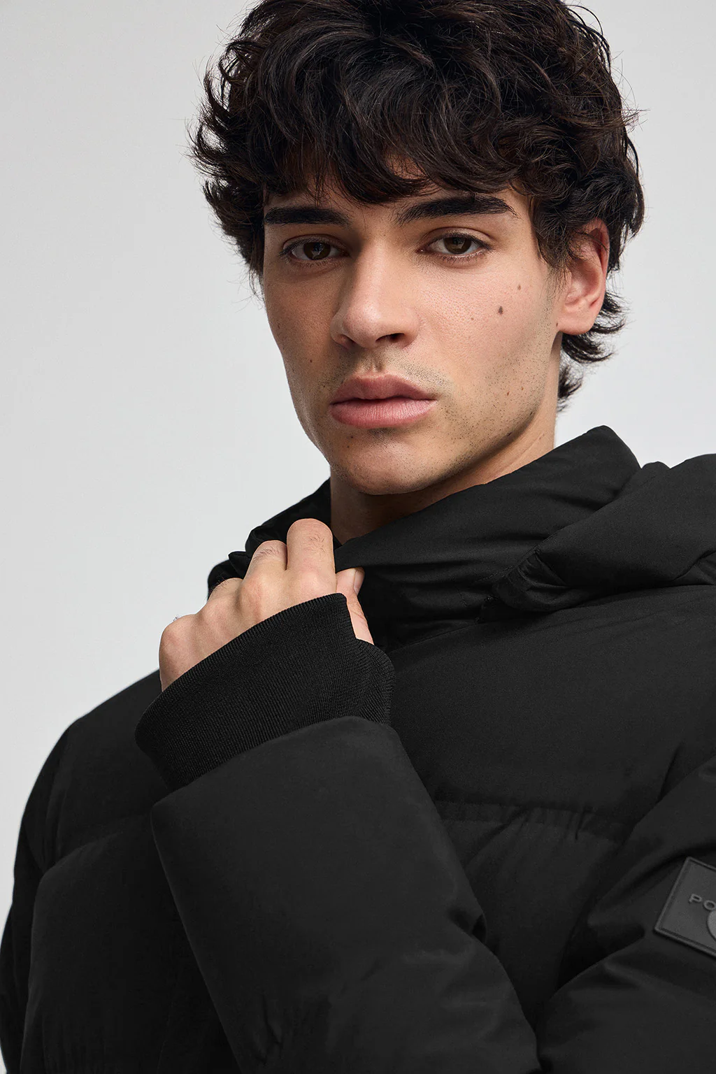 Black down jacket Valberg with Polo Club logo - Image 2