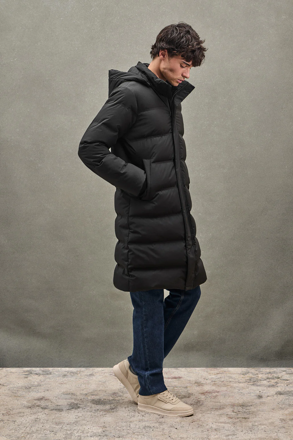 Black down jacket Valberg with Polo Club logo - Image 4
