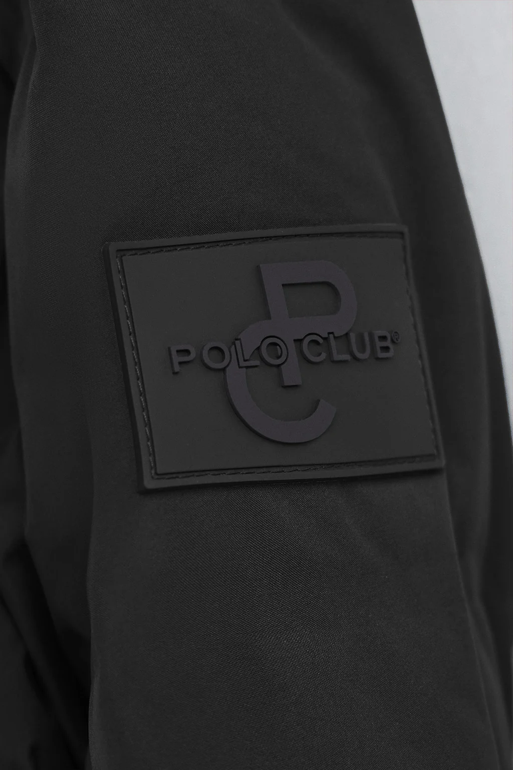 Black down jacket Valberg with Polo Club logo - Image 7
