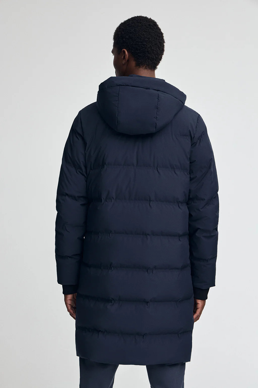 Navy-blue down jacket Valberg with Polo Club logo - Image 6