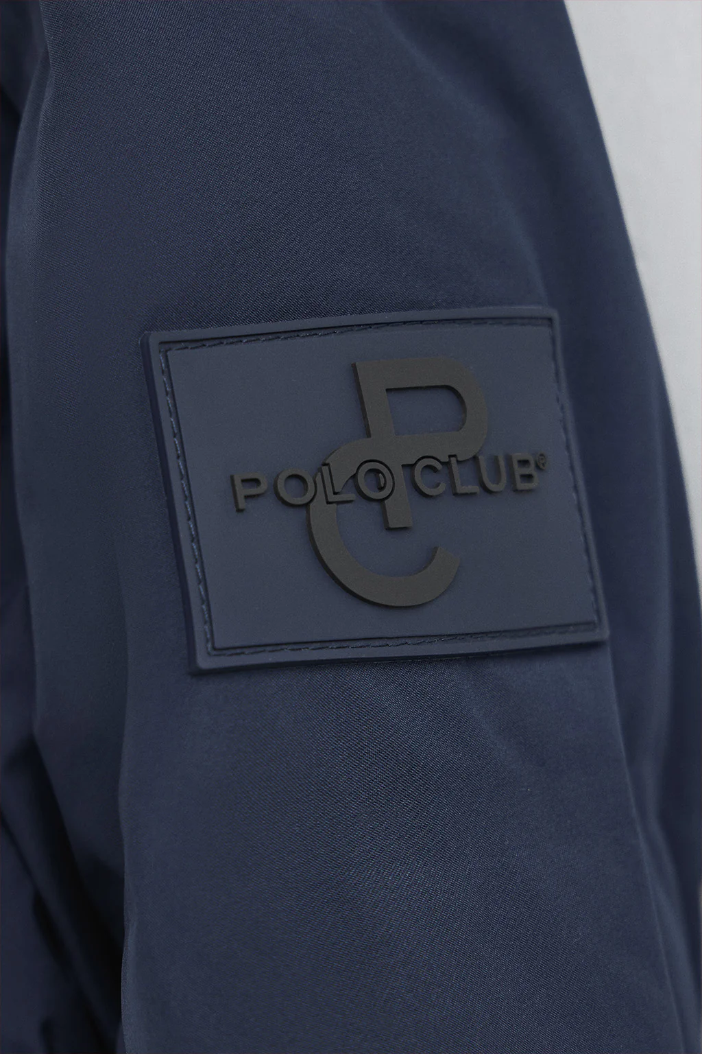 Navy-blue down jacket Valberg with Polo Club logo - Image 8