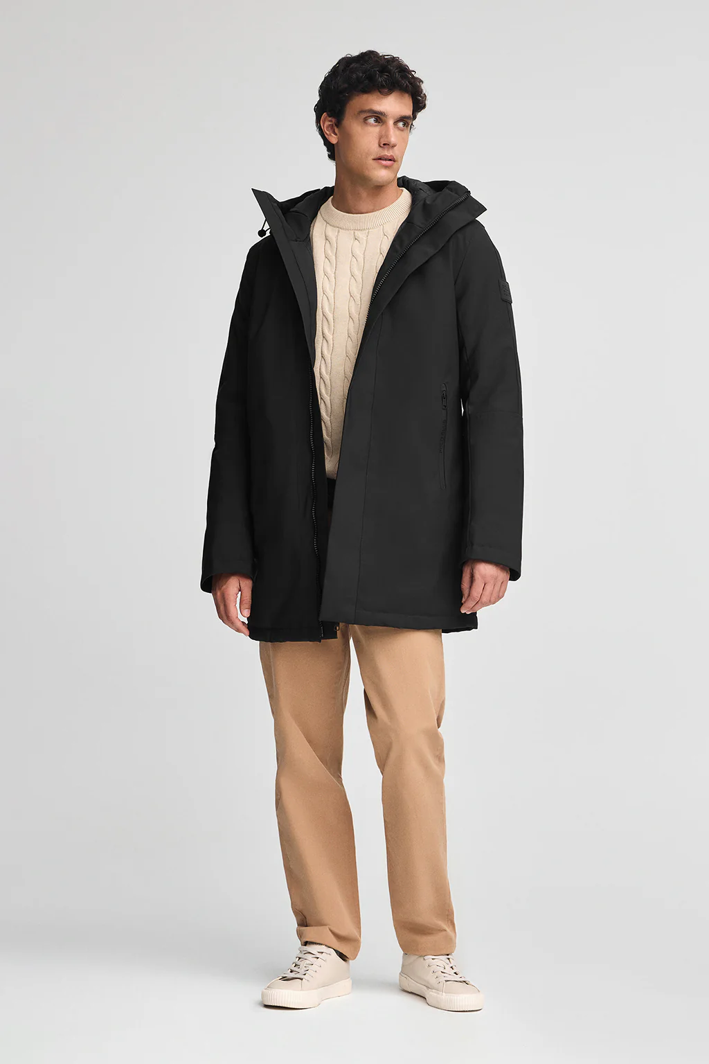 Black jacket Voguel with Polo Club logo - Image 4
