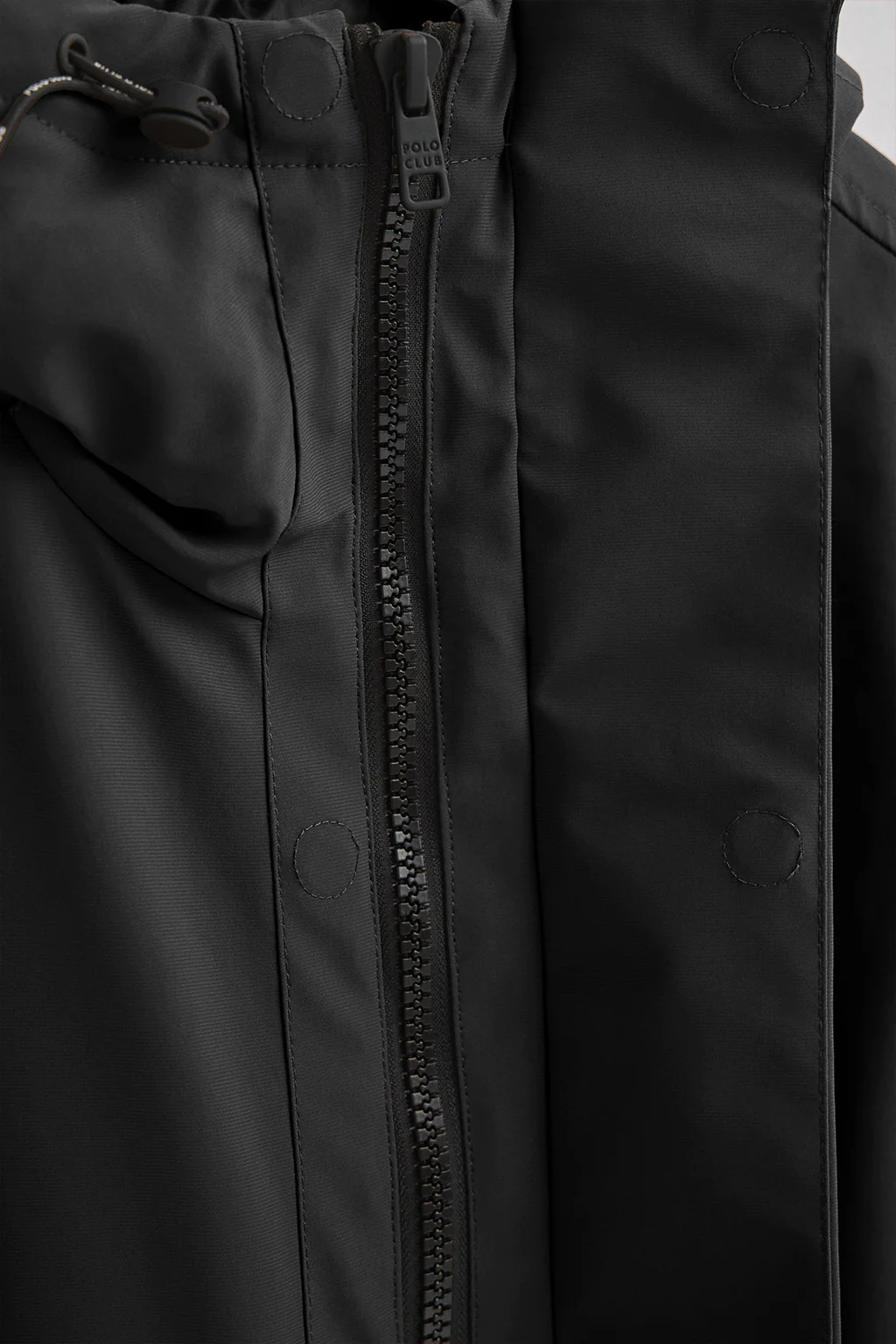 Black jacket Voguel with Polo Club logo - Image 8