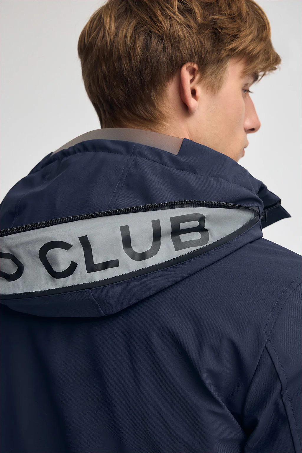 Navy-blue jacket Voguel with Polo Club logo - Image 4