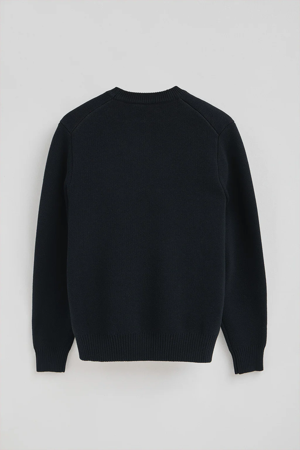 Navy-blue knit jumper with contrast Polo Club logo - Image 8
