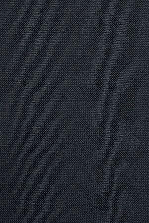 Navy-blue garment-dyed jumper with short sleeves and embroidered logo - Image 8