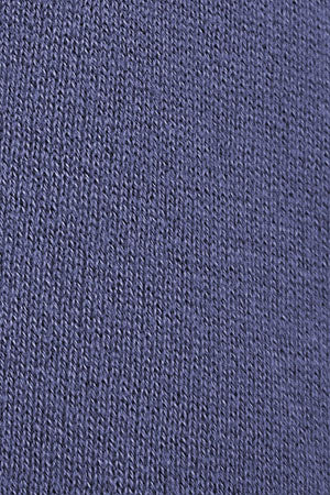 Blue-violet garment-dye jumper with round neck and embroidered logo - Image 9