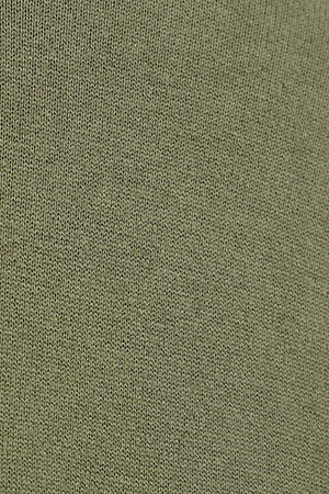 Light-green garment-dye jumper with round neck and embroidered logo - Image 9