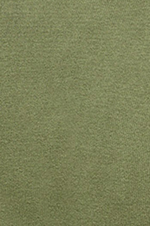 Light-green garment-dyed jumper with half zip and embroidered logo - Image 9