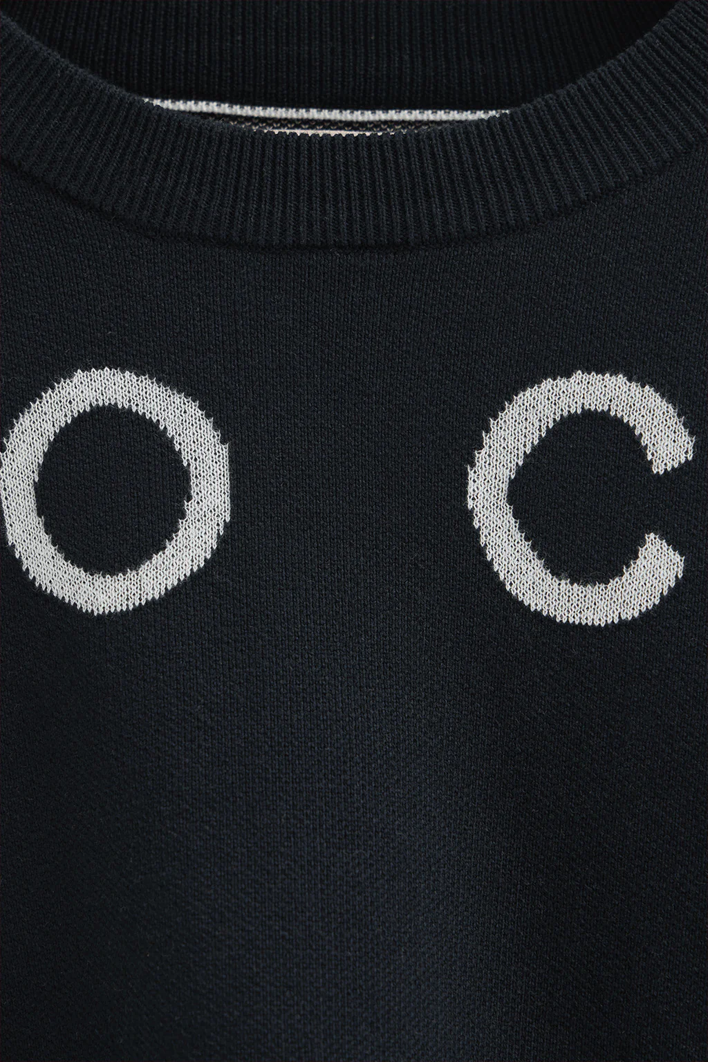 Navy-blue knit jumper with Polo Club contrasting logo - Image 7
