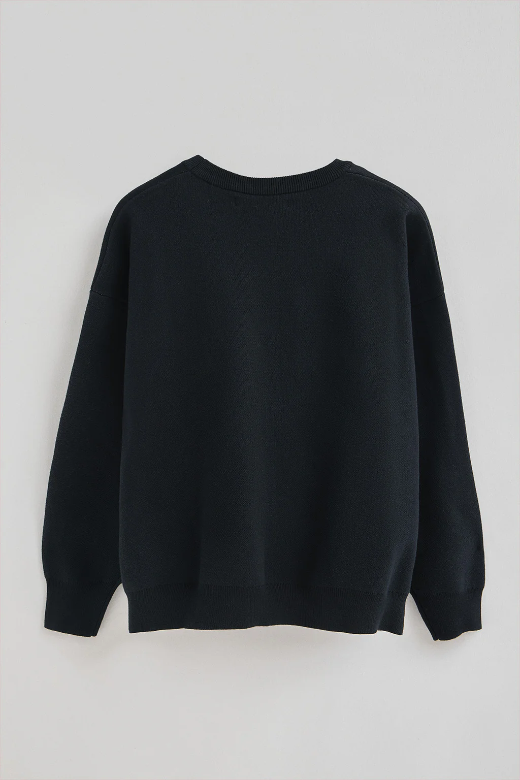 Navy-blue knit jumper with Polo Club contrasting logo - Image 8