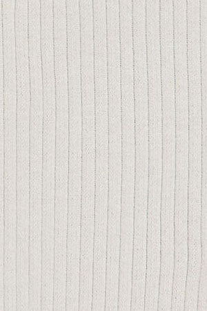 Beige ribbed jumper Jay with embroidered monogram - Image 11
