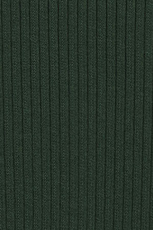 Emerald-green ribbed jumper Jay with embroidered monogram - Image 11