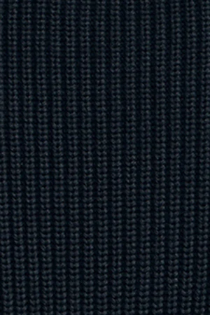 Black fisherman's-rib cardigan with Polo Club patch - Image 12