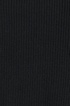 Black fisherman's-rib jumper with Polo Club patch - Image 11