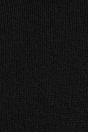 Black half-zip cotton jumper - Image 9