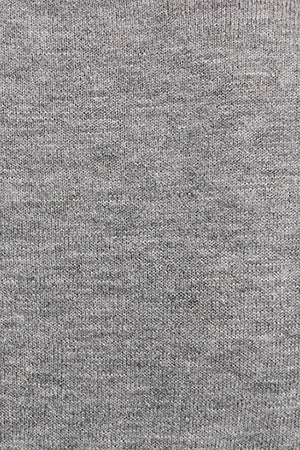Grey-marl Merino-wool jumper with slim fit and round neck - Image 10