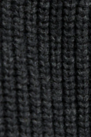 Black fisherman's-rib jumper with Polo Club patch - Image 9
