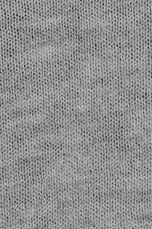 Grey-marl Merino-wool jumper with half-zip neck - Image 11