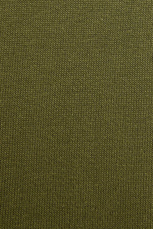 Moss-green cotton-linen jumper with raglan sleeves and Polo Club logo - Image 10