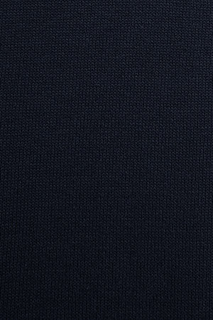 Navy-blue cotton-linen jumper with raglan sleeves and Polo Club logo - Image 11