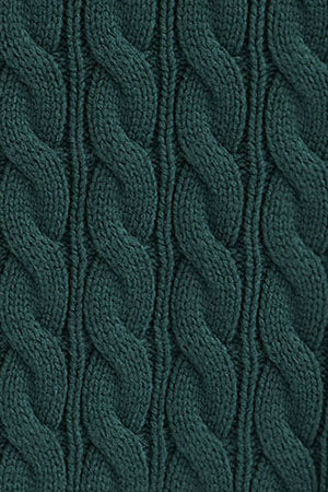 Emerald cardigan with full zip and Polo Club nautical patch - Image 11