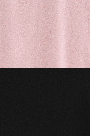 Women’s wool-blend 2-pack jumpers in black and pink marl with V-neck and Rigby Go embroidery - Image 13