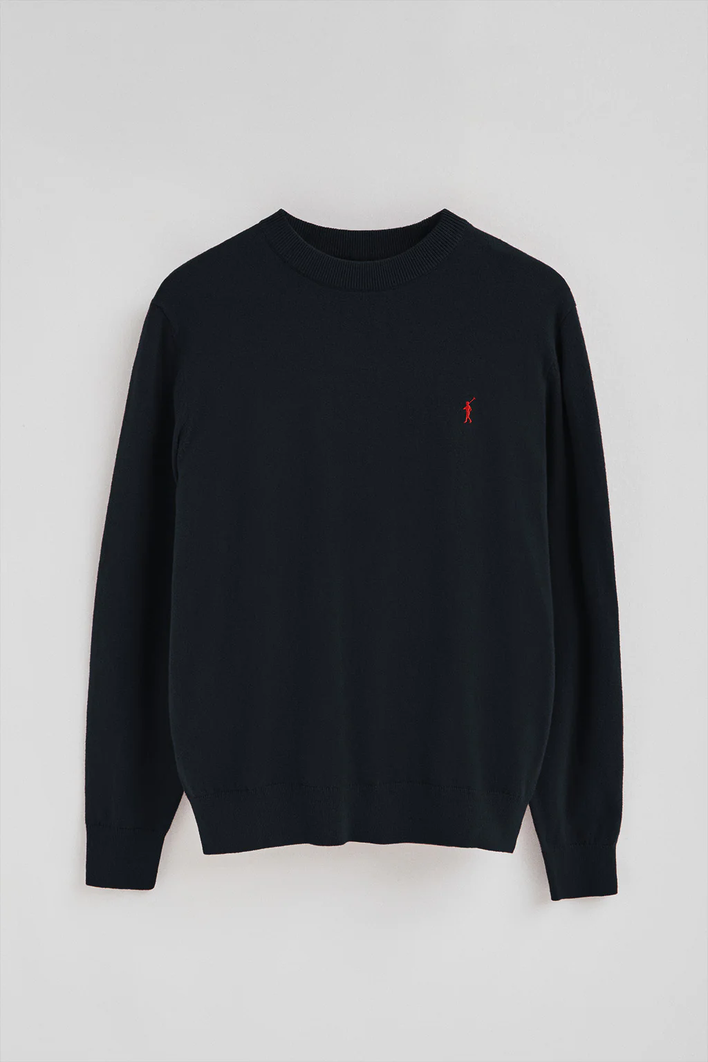 Men’s 3-pack jumpers in black, navy and brown marl with Rigby Go embroidery - Image 11