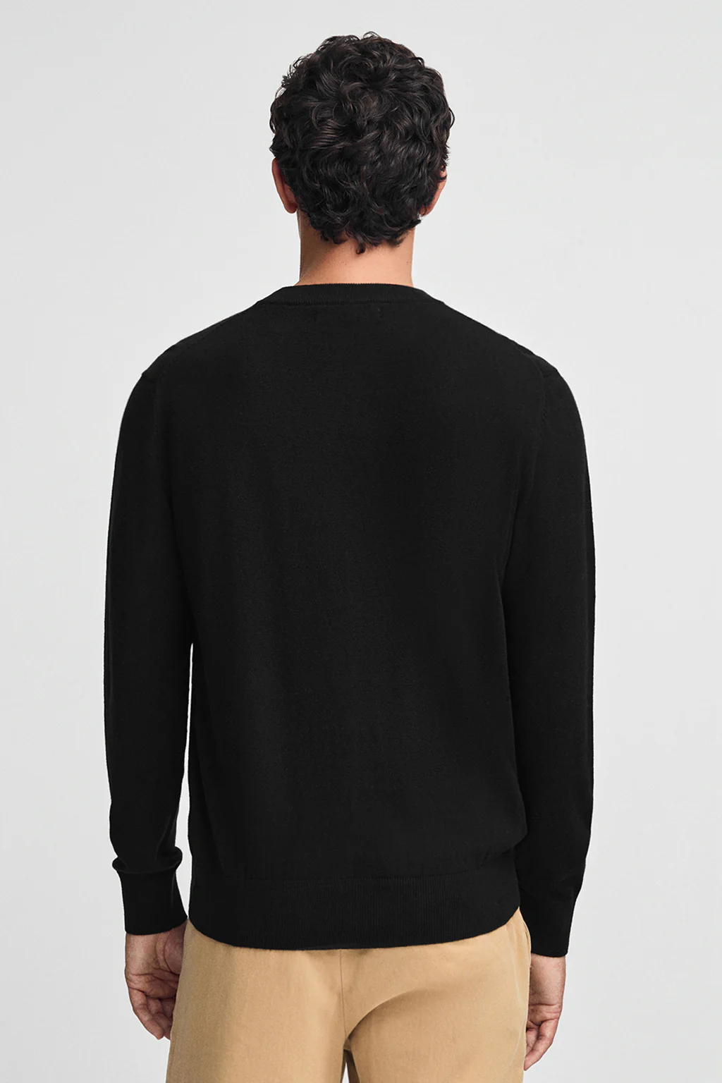 Men’s 3-pack jumpers in black, navy and brown marl with Rigby Go embroidery - Image 15