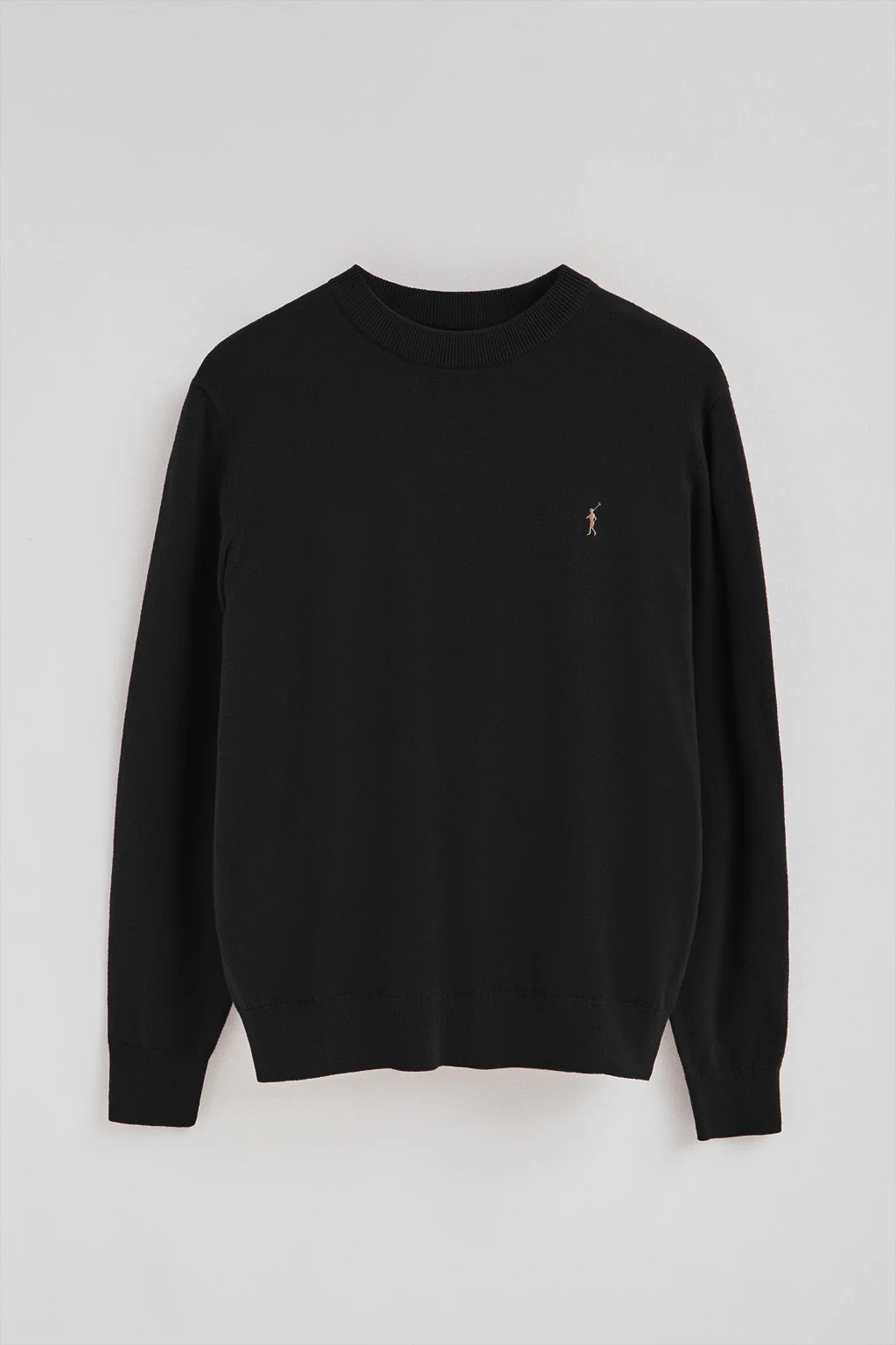 Men’s 3-pack jumpers in black, navy and brown marl with Rigby Go embroidery - Image 16