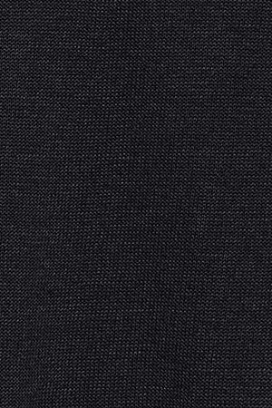 Navy-blue V-neck jumper in cotton and linen with embroidered monogram - Image 9