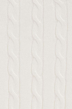 Nude cable-knit jumper with Rigby Go embroidery - Image 11