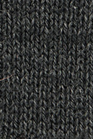 Dark-grey-marl cable-knit wool-blend jumper with half zip and Rigby Go embroidery - Image 10
