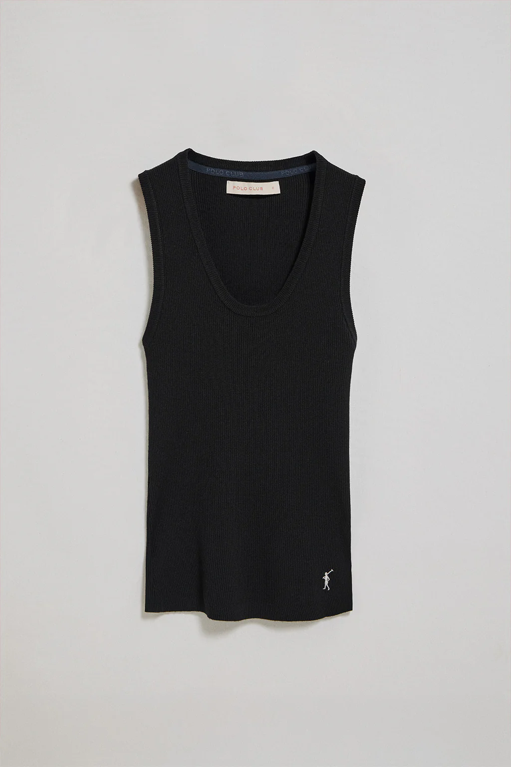 Black ribbed jumper with Rigby Go embroidery - Image 8