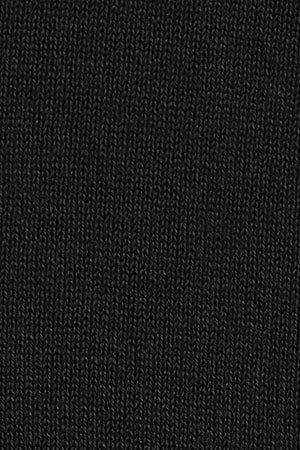 Black turtleneck cotton jumper with Rigby Go embroidery - Image 8
