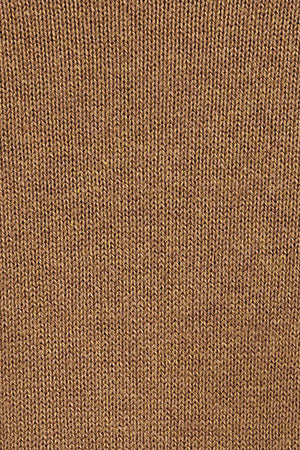 Camel-marl wool-blend jumper with turtleneck and Rigby Go embroidery - Image 9