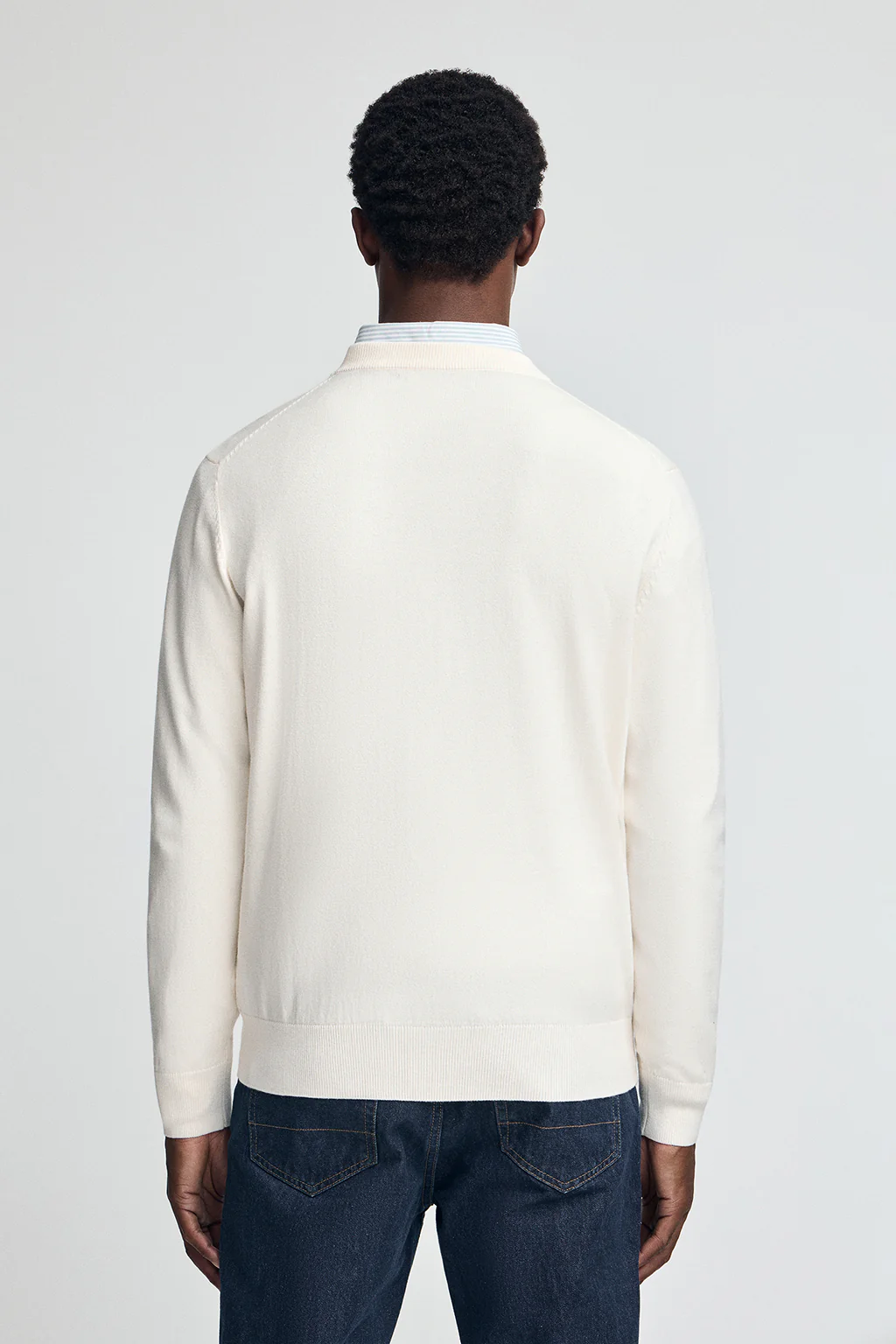 Nude wool-blend jumper with Rigby Go embroidery - Image 4