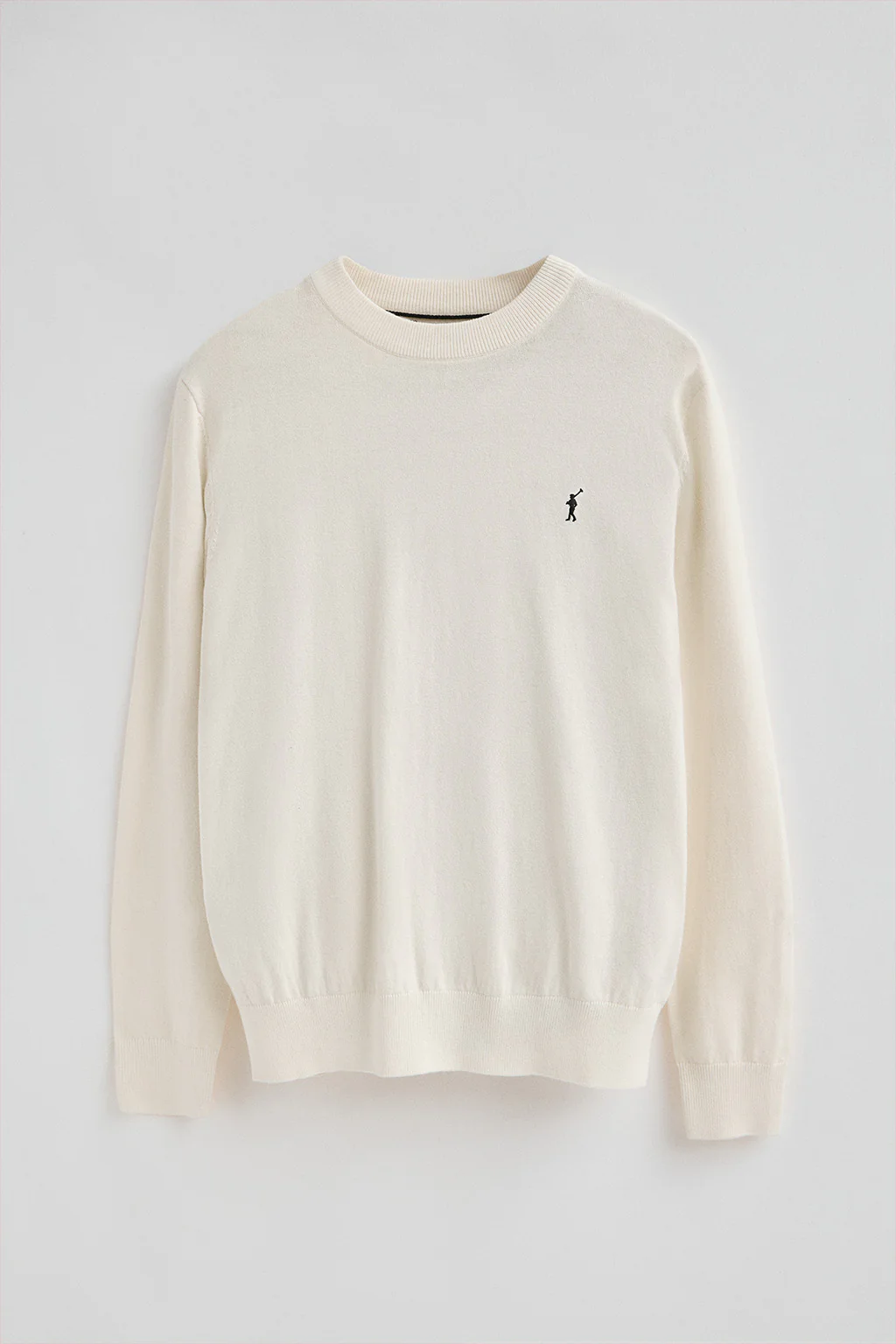 Nude wool-blend jumper with Rigby Go embroidery - Image 8