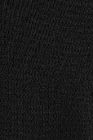 Black round-neck wool-blend jumper with Rigby Go embroidery - Image 9